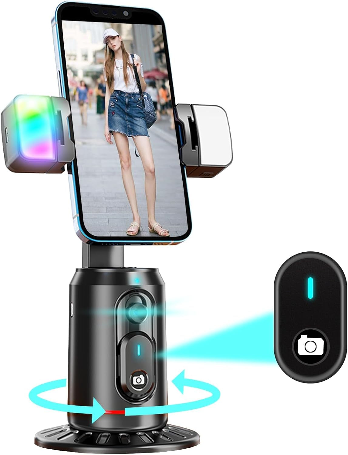 Ai-Powered 360° Smart Face Tracking Phone Holder